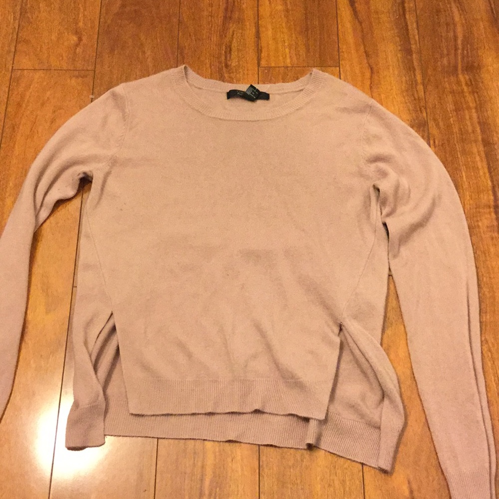 Pink sweater